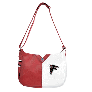 Atlanta Falcons Pebble Split Hobo Shoulder Bag