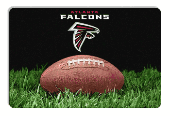Atlanta Falcons Pet Bowl Mat Classic Football Size Large CO
