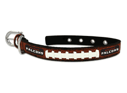 Atlanta Falcons Pet Collar Leather Classic Football Size Small