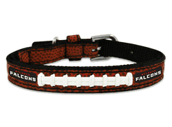 Atlanta Falcons Pet Collar Leather Classic Football Size Toy CO