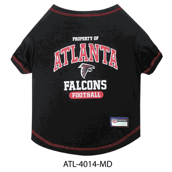 Atlanta Falcons Pet Tee Shirt - Medium