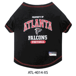 Atlanta Falcons Pet Tee Shirt X-Small