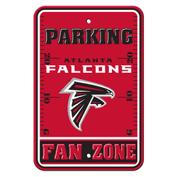 Atlanta Falcons Plastic Parking Sign - Fan Zone