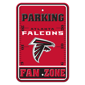 Atlanta Falcons Plastic Parking Sign - Fan Zone