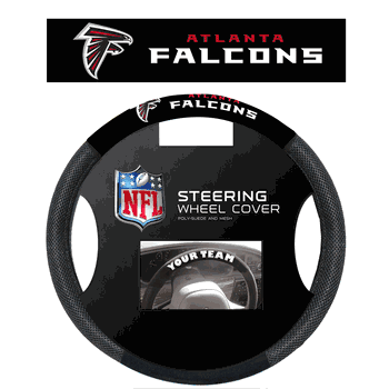 Atlanta Falcons Poly-Suede Steering Wheel Cover