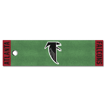 Atlanta Falcons Putting Green Mat - 1.5ft. x 6ft., NFL Vintage