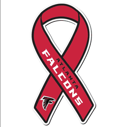 Atlanta Falcons Ribbon Magnet