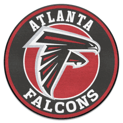 Atlanta Falcons Roundel Rug - 27in. Diameter