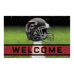 Atlanta Falcons Rubber Door Mat - 18in. x 30in.