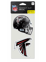 Atlanta Falcons Set of 2 Die Cut Decals