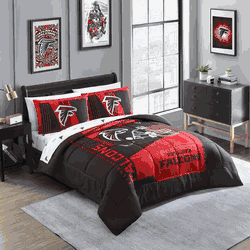 Atlanta Falcons Status Bed In A Bag Full