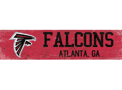 Atlanta Falcons Team Name Sign