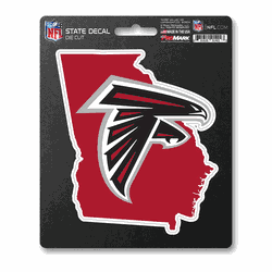 Atlanta Falcons Team State Shape Decal Sticker