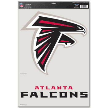 Atlanta Falcons Ultra Decal 11in x 17in - Logo
