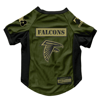 Atlanta Falcons Valor Pet Stretch Jersey - Large