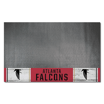 Atlanta Falcons Vinyl Grill Mat - 26in. x 42in., NFL Vintage