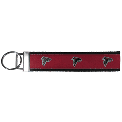 Atlanta Falcons Woven Wristlet Key Chain