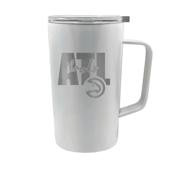 Atlanta Hawks 18oz Hustle Travel Mug