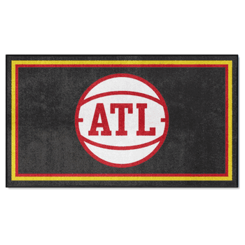 Atlanta Hawks 3ft. x 5ft. Plush Area Rug