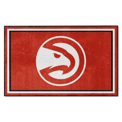 Atlanta Hawks 4ft. x 6ft. Plush Area Rug