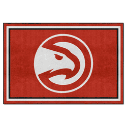 Atlanta Hawks 5ft. x 8 ft. Plush Area Rug