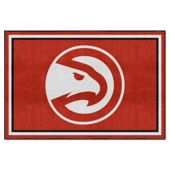Atlanta Hawks 5ft. x 8 ft. Plush Area Rug