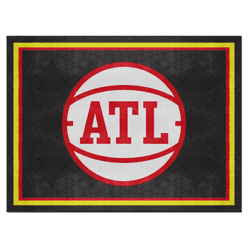 Atlanta Hawks 8ft. x 10 ft. Plush Area Rug