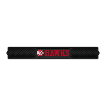 Atlanta Hawks Bar Drink Mat - 3.25in. x 24in.