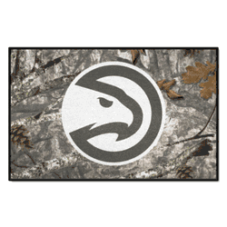 Atlanta Hawks Camo Starter Mat Accent Rug - 19in. x 30in.