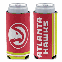 Atlanta Hawks Can Cooler Slim Can Design