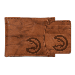 Atlanta Hawks  Genuine Leather Slider Wallet