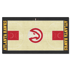 Atlanta Hawks Large Court Runner Rug - 30in. x 54in.