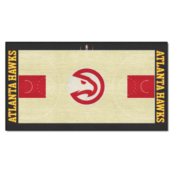 Atlanta Hawks Large Court Runner Rug - 30in. x 54in.