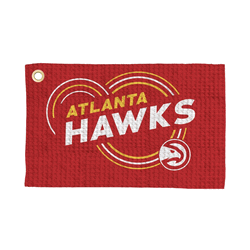 Atlanta Hawks NBA Droplets Waffle Fan Towel 16x25 inches