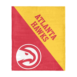 Atlanta Hawks NBA Halftone Silk Touch Throw Blanket 46x60 inches