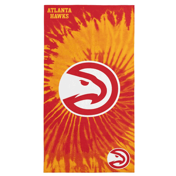Atlanta Hawks NBA Psychedelic Beach Towel 30 x 60 inches