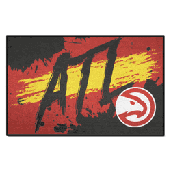 Atlanta Hawks Slogan Starter Mat Accent Rug - 19in. x 30in.