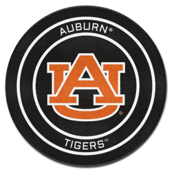 Auburn Hockey Puck Rug - 27in. Diameter