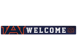 Auburn Tigers 16in. Welcome Strip