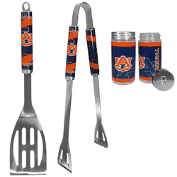Auburn Tigers 2pc BBQ Set with Tailgate Salt & Pepper Shakers