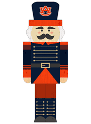 Auburn Tigers 31" Nutcracker Leaner