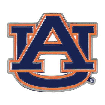 Auburn Tigers 3D Color Metal Emblem
