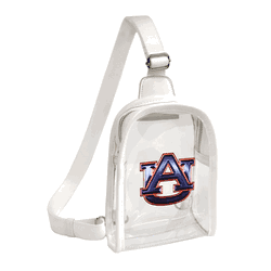 Auburn Tigers 3D Logo Clear Mini Sling