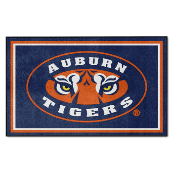 Auburn Tigers 4ft. x 6ft. Plush Area Rug, Tiger