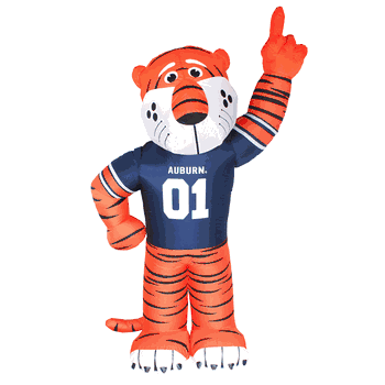 Auburn Tigers 7 FT Inflatable Mascot
