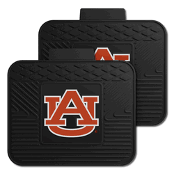 Auburn Tigers Back Seat Car Utility Mats - 2 Piece Set