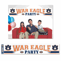 Auburn Tigers Banner 12x65 Party Style CO