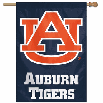 Auburn Tigers Banner 28x40 Vertical Second Alternate Design