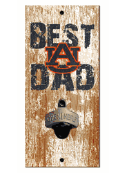 Auburn Tigers Best Dad Bottle Opener Wood Sign