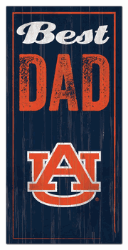 Auburn Tigers Best Dad Sign